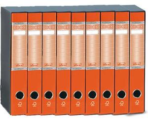 Raccoglitore ELICA U-BOX cm 5 prot. arancio