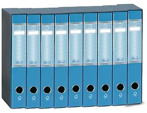 Raccoglitore ELICA U-BOX cm 5 comm.le celeste