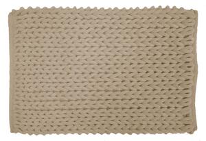 Tappetino per il bagno marrone chiaro 50x80 cm Ariel – douceur d'intérieur