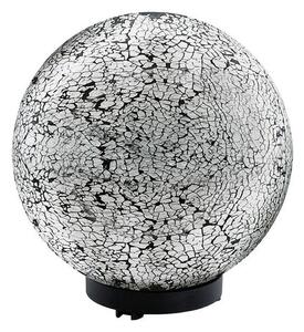 EGLO 91638 - Lampada da esterno TERRALUNA 1 1xE27/18W nera / bianca IP44