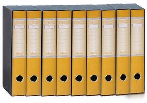 Raccoglitore ELICA U-BOX cm 5 prot. giallo