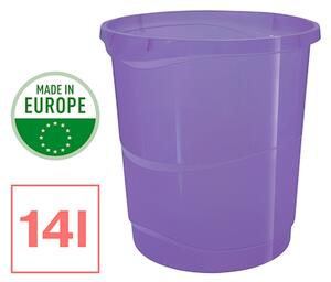 Cestino gettacarte ESSELTE Colour'Breeze 14 lt lavanda