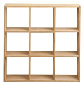 Mensola di colore naturale in pino massiccio con ripiani multipli 46 cm Moss – House Nordic