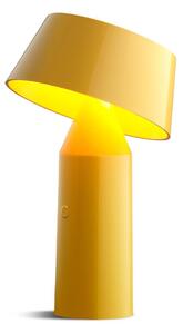 MARSET Bicoca da tavolo LED a batteria giallo