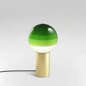 MARSET Dipping Light S da tavolo verde/ottone