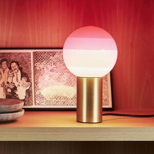 MARSET Dipping Light lampada da tavolo rosa/ottone