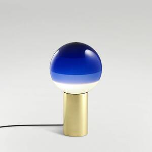 MARSET Dipping Light S da tavolo blu/ottone