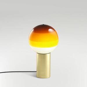 MARSET Dipping Light S da tavolo ambra/ottone