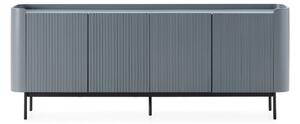 Cassettiera blu polveroso 200x80x40 cm Willa – MOME