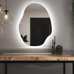 Specchio Bagno Illuminato HOMCOM 100x60cm - LED Regolabile, Antiappannamento E IP44 - Foto 6