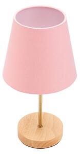Pauleen Woody Rose da tavolo con tessuto rosa