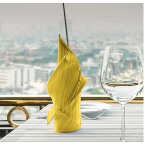 Tovagliolo Airlaid in carta a secco MCR 40x40 Chinè colore giallo 50 p