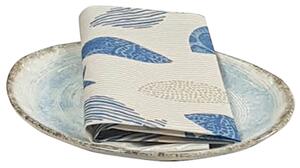 Tovagliolo Airlaid in carta a secco MCR 40x40 BALI colore blu 50 pezzi