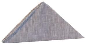Tovagliolo Airlaid in carta a secco MCR 40x40 Filo colore tortora 50 p