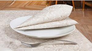 Tovagliolo Airlaid in carta a secco MCR 40x40 Oro colore beige 50 pezz