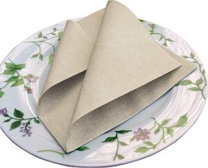 Tovagliolo Airlaid in carta a secco MCR 40x40 Yuta colore beige 50 pez
