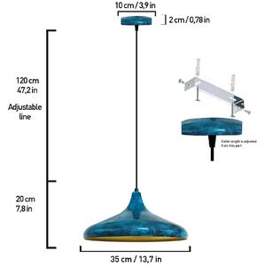 Lampada a sospensione Claus ROYALTECH, dimmerabile, Soggiorno / Sala da pranzo, Metallo, Lampada a sospensione