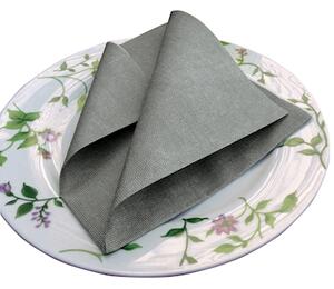 Tovagliolo Airlaid in carta a secco MCR 40x40 Yuta colore grigio 50 pe