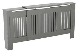 Copritermosifone regolabile Chelsea Vida Designs grigio oliva - A 82 × L 140–204 × P 19 cm