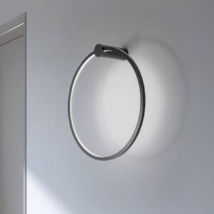 Applique da parete a LED Saturno Milagro Lighting, Nero, Soggiorno / Sala da pranzo, Alluminio, Moderno, Applique a LED