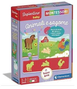 Montessori baby animali e sagome