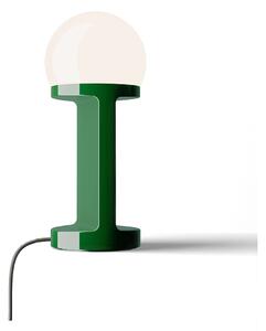Lampada Da Tavolo Classica Habea Ceramica Verde Bali 1 Luce E14