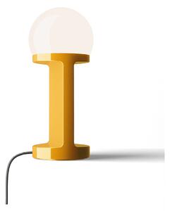 Lampada Da Tavolo Classica Habea Ceramica Giallo 1 Luce E14