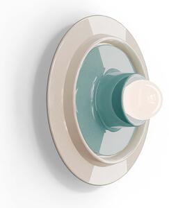 Applique Deco Voilà Ceramica Azzurro Crema 1 Luce E27