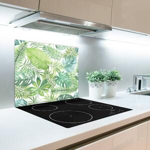 Tagliere in vetro Foglie tropicali 60x52 cm