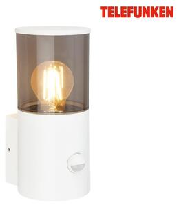 Lampada da parete Telefunken LED, rilevatore di movimento, protezione dagli spruzzi d'acqua