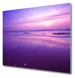 Tagliere in vetro temperato Sunset Mare 60x52 cm