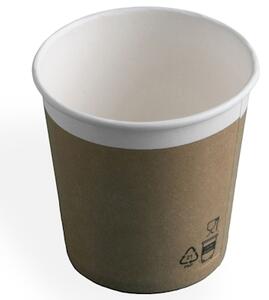 Bicchieri caffè in cartoncino di pura cellulosa USOBIO Linea Pure 120