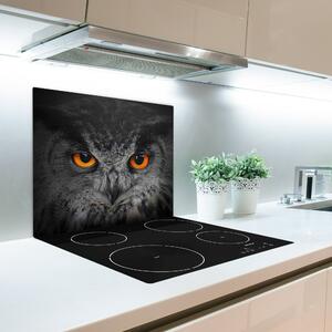 Tagliere in vetro Owl Devilish Eyes 60x52 cm