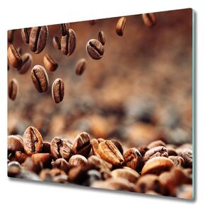 Tagliere in vetro Chicchi di caffè 60x52 cm
