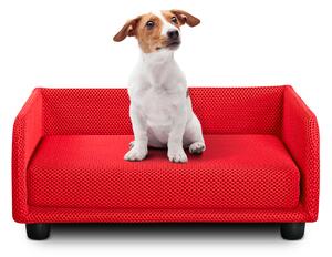 Cuccia per cani - Divano letto King Dog Home 50X70 Rosso