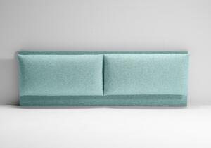 Testata Letto Imbottita - ROMA Celeste 160x190 cm