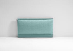 Testata Letto Imbottita - ROMA Celeste 90x190 cm