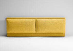 Testata Letto Imbottita - ROMA Senape 160x190 cm