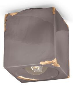 Plafoniera Vintage Ceramica Tortora 1 Luce E27