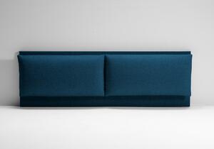 Testata Letto Imbottita - ROMA Blu 160x190 cm
