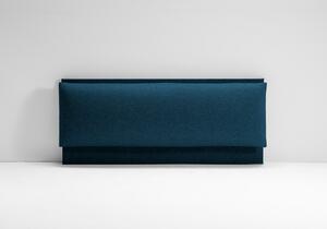 Testata Letto Imbottita - ROMA Blu 120x190 cm