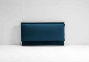 Testata Letto Imbottita - ROMA Blu 90x190 cm