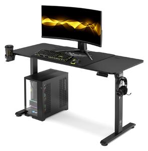 Scrivania Regolabile in Altezza Diablo X-Tensio 1400 Nero