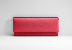 Testata Letto Imbottita - ROMA Rosso 120x190 cm