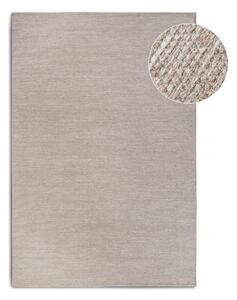 Tappeto beige tessuto a mano in lana 120x170 cm Pradesh Linen White - Elle Decoration