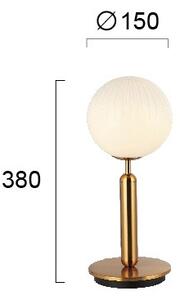 Lampada da tavolo JOLIN 1xG9/5W/230V dorata