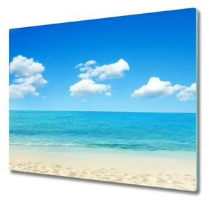 Tagliere in vetro Paradise Beach 60x52 cm