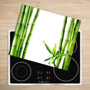 Tagliere in vetro temperato Bambù 60x52 cm