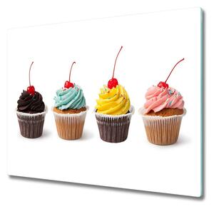 Tagliere in vetro Cupcakes 60x52 cm