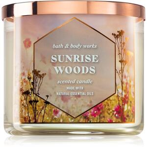 Bath & Body Works Sunrise Woods candela profumata 411 g